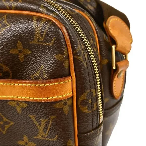 AUTHENTIC LOUIS VUITTON REPORTER PM MESSENGER SHOULDER BAG MONOGRAM SP1004 - Picture 3 of 9